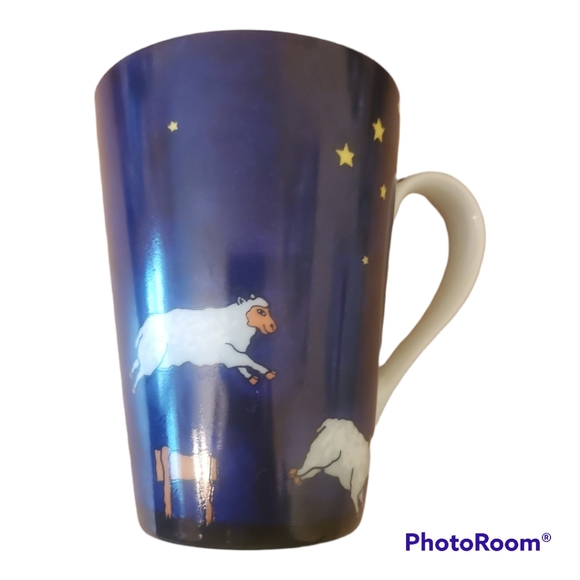 Konitz Germany Porcelain Coffee Tea Mug Cup Goodnight Counting Sheep - Picture 4 of 8